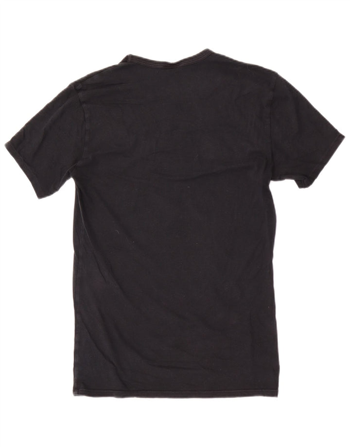 Calvin Klein Mens Graphic T-Shirt Top Small Black Cotton