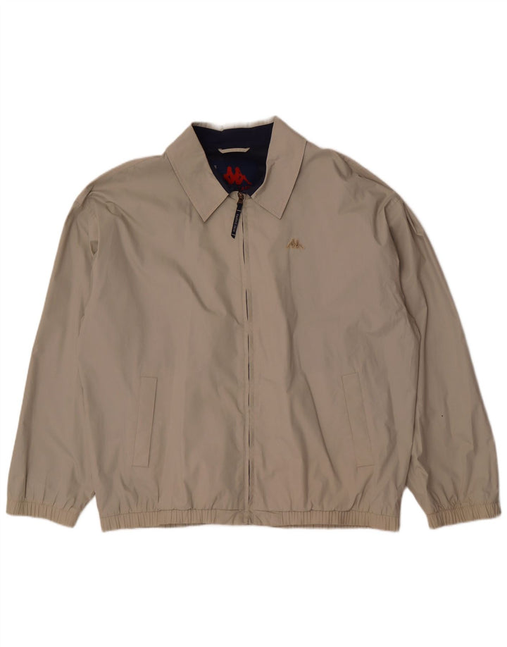 Giubbotto bomber da uomo Kappa UK 44 2XL Poliestere beige