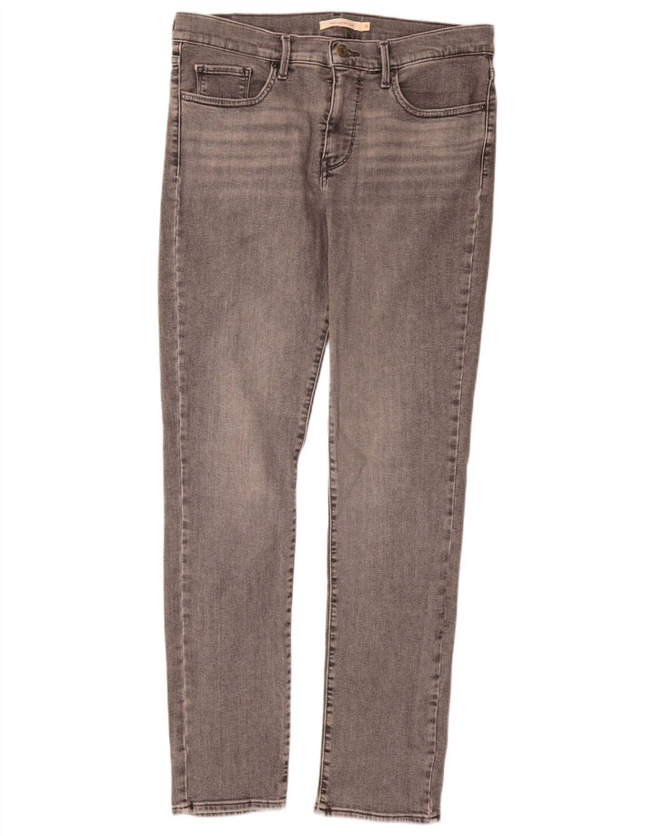 Levi's Damen 312 Shaping Slim Jeans W31 L32 Graue Baumwolle