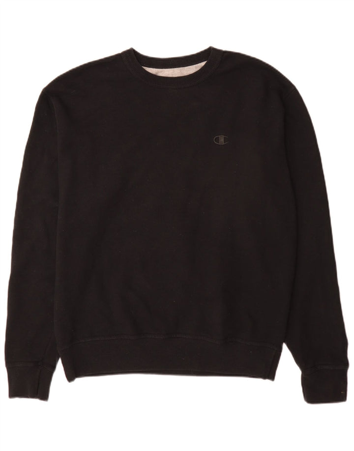 Champion Sudadera Jumper Medium Negro Algodón Hombre