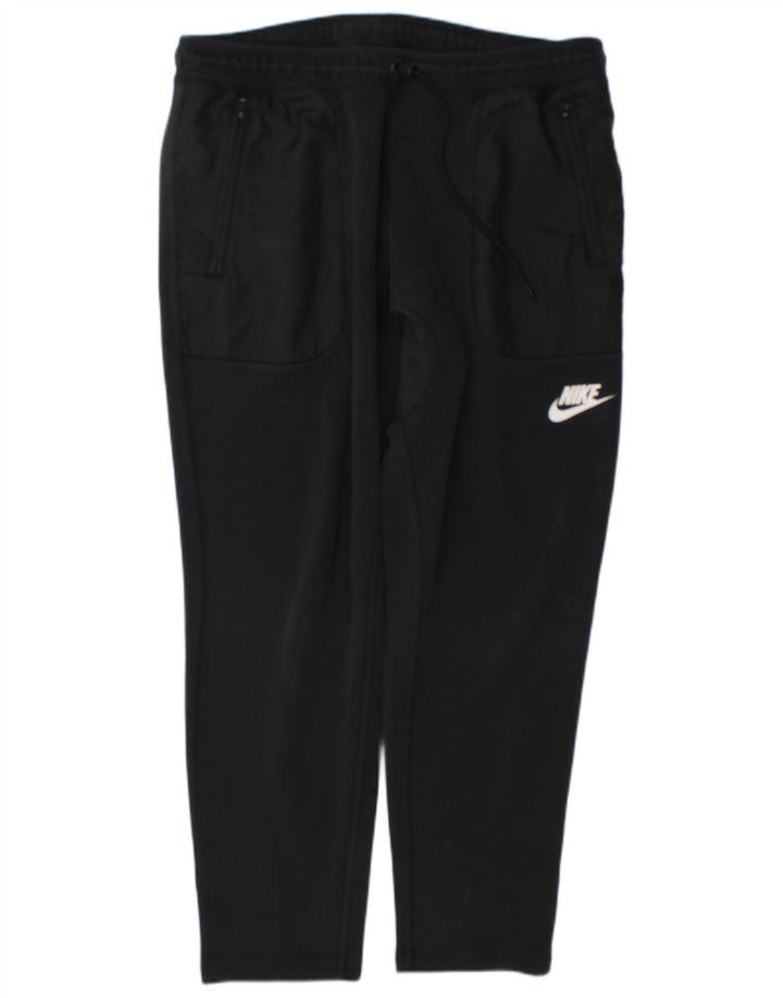Nike Mens Tracksuit Trousers XL  Black Cotton