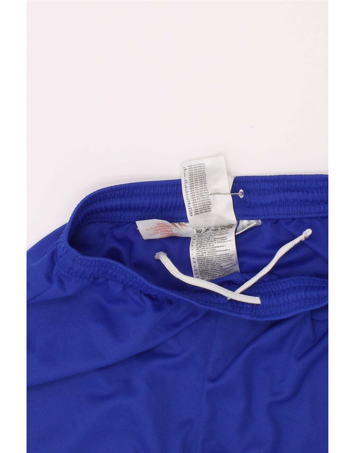 Adidas Jungen Climalite Sport Shorts 9-10 Jahre Blau Polyester