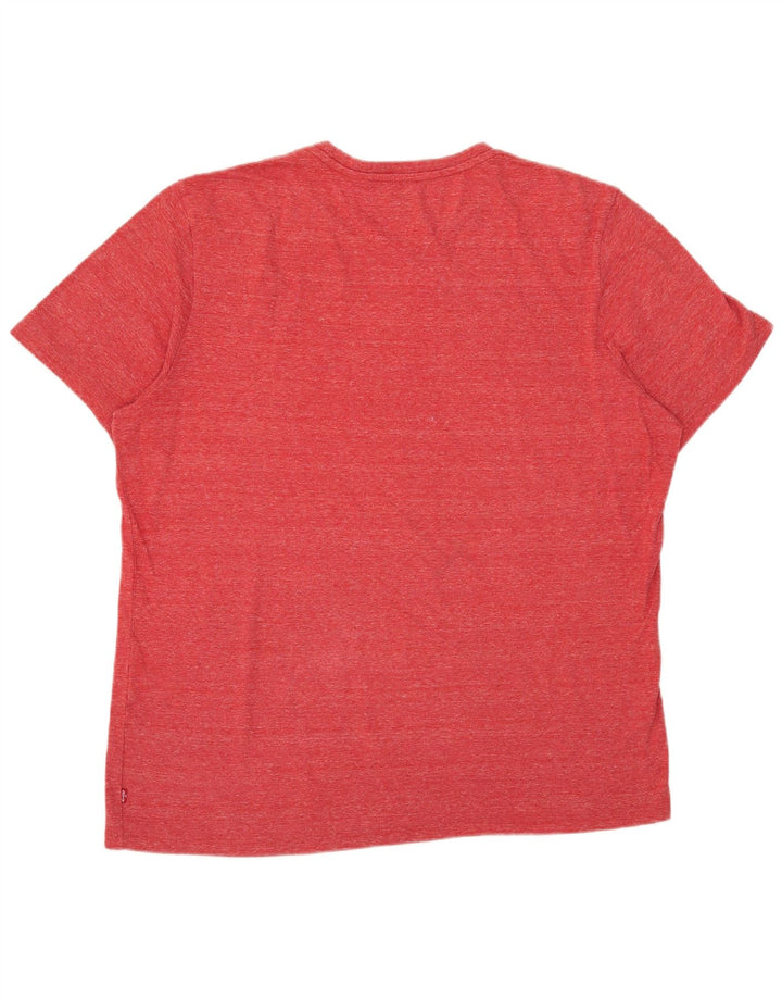 Levi's Mens Graphic T-Shirt Top XL Red Flecked