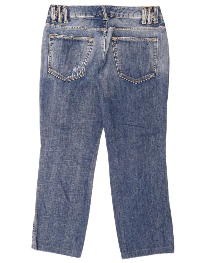 Diesel Damskie Looppy Distressed Straight Jeans W32 L26 Niebieskie bawełniane