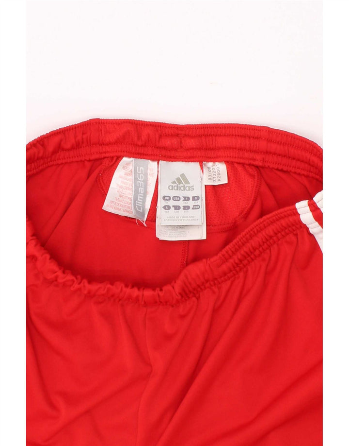 Adidas Boys Liverpool Sport Shorts 12-13 Years Red Polyester