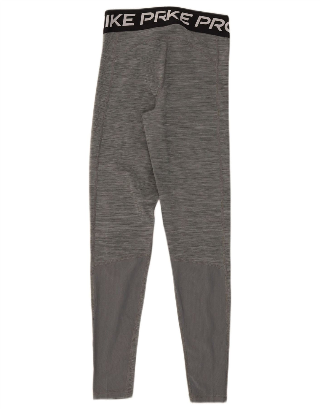 Nike Womens Dri Fit Graphic Leggings UK 8 Small  Grey Flecked