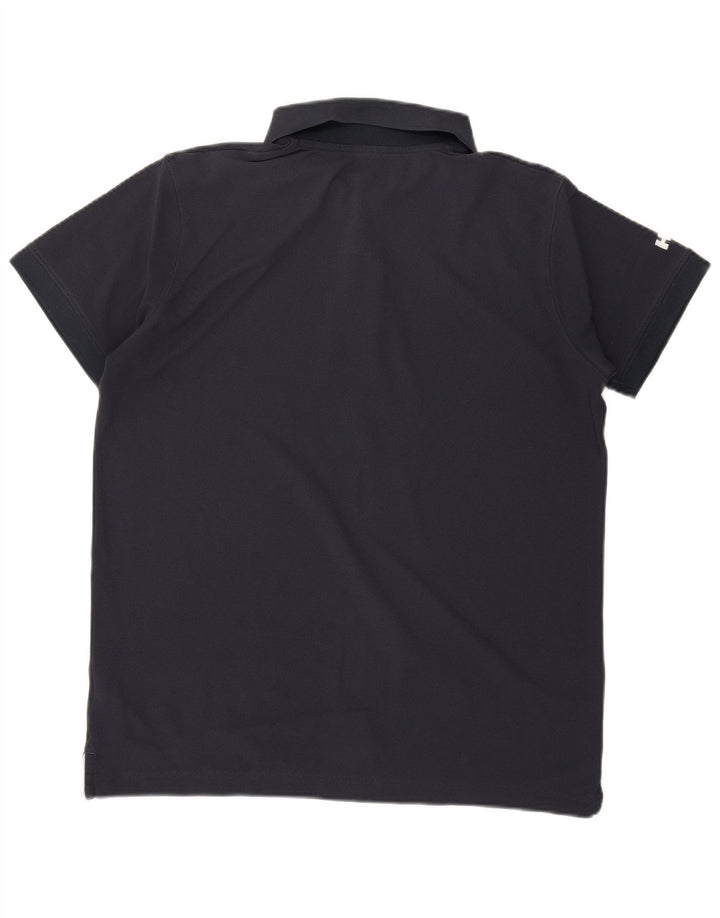 HELLY HANSEN Mens Polo Shirt XL Navy Blue Polyamide