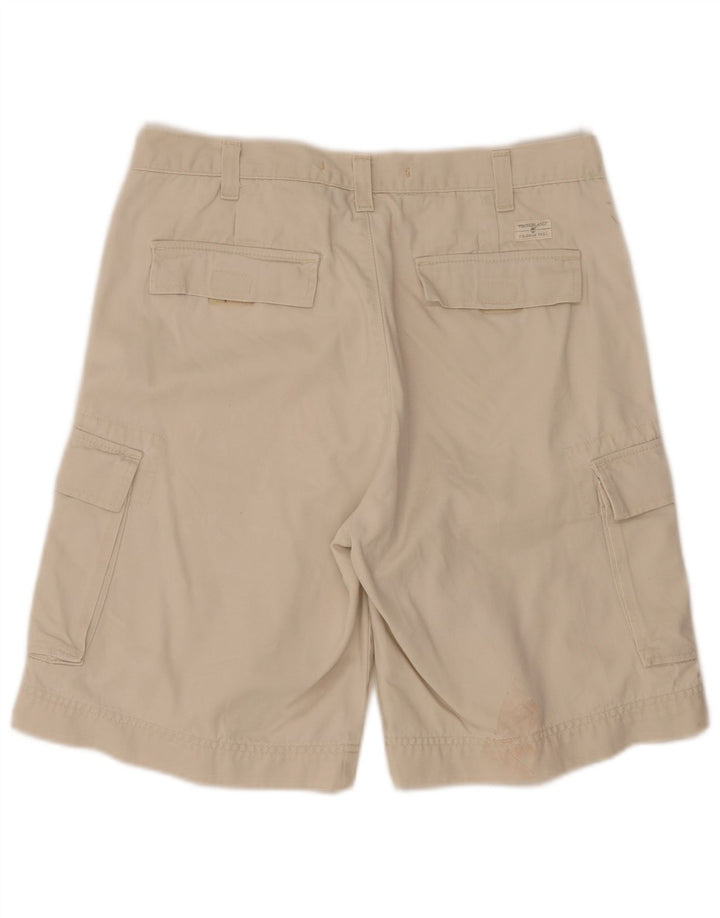 Męskie spodenki cargo Timberland W34, duże, beżowe, bawełniane