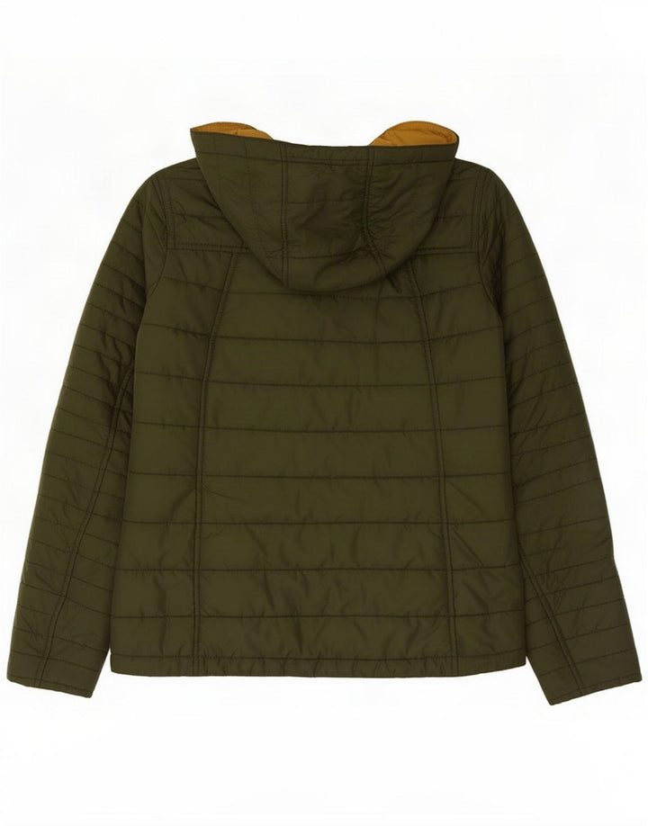 Giacca imbottita con cappuccio da donna Barbour UK 8 Small Verde Poliestere