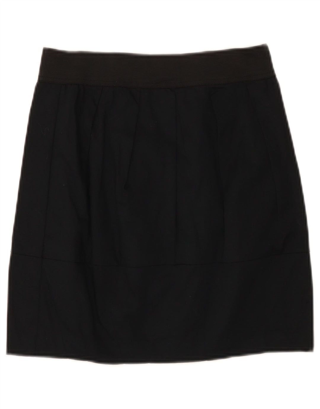 Minigonna da donna Dkny media W28 in cotone nero