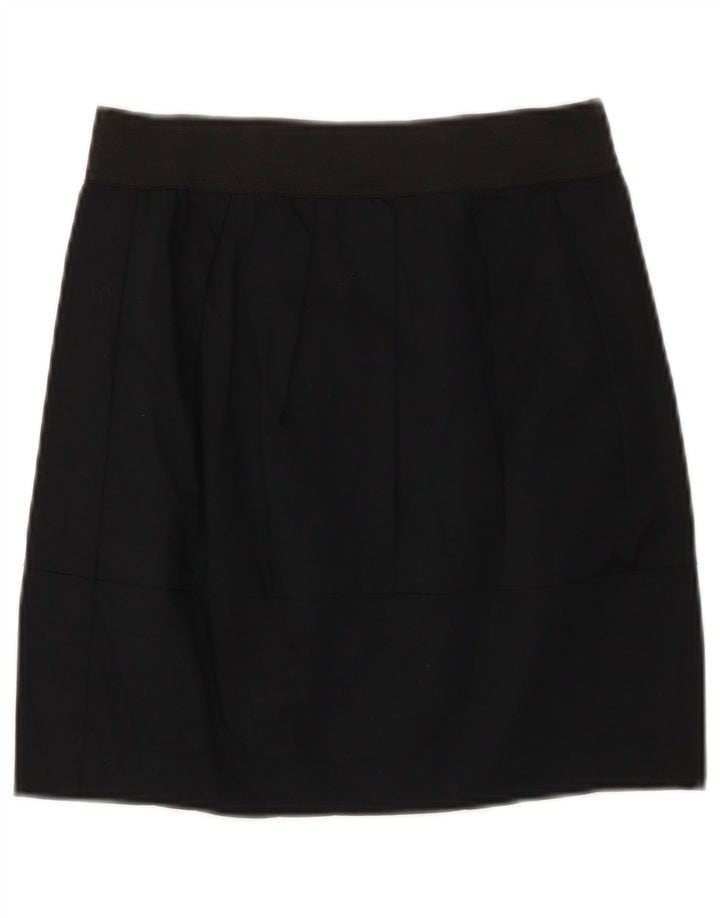 Minigonna da donna Dkny media W28 in cotone nero