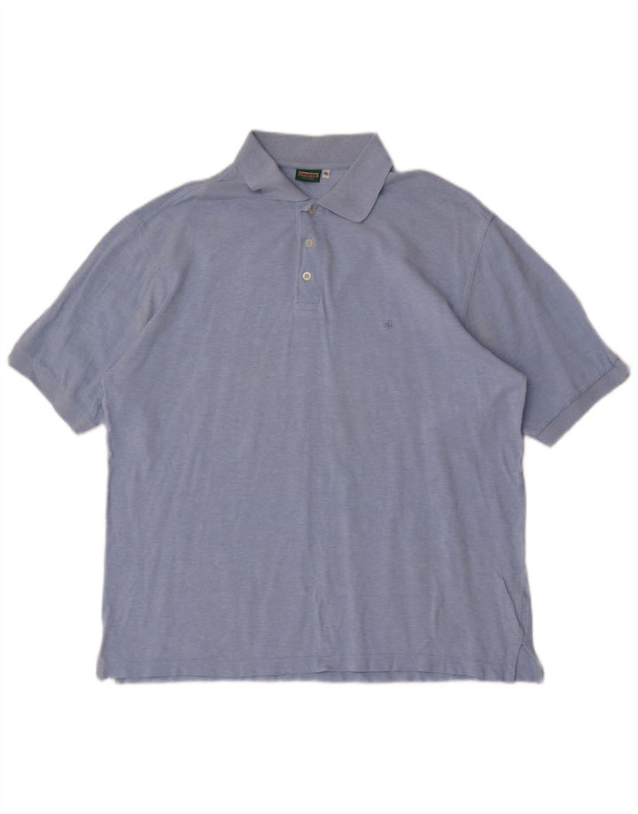 Invicta Mens Polo Shirt XL Blue Cotton