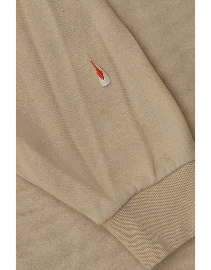 Gap Womens Oversized Sweatshirt Jumper UK 10 Small Beige Cotton