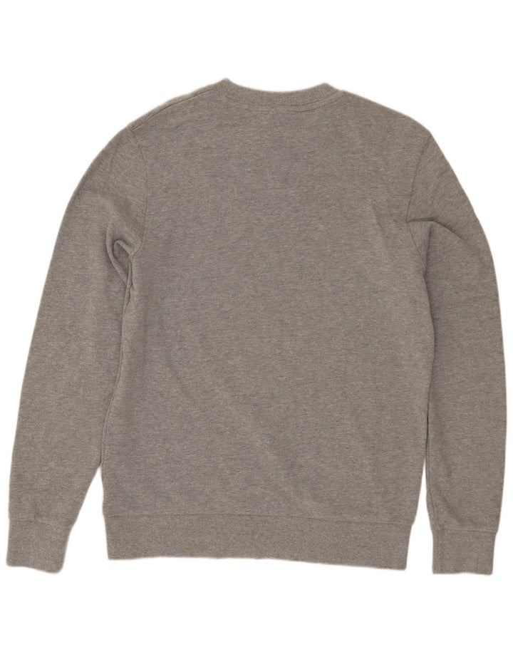 Jack & Jones Felpa da uomo Maglione in cotone chiazzato grigio medio