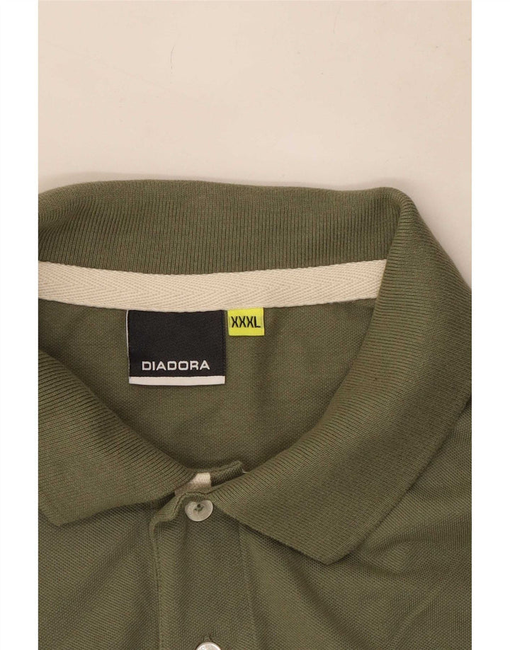 Diadora herre poloshirt 3XL Khaki