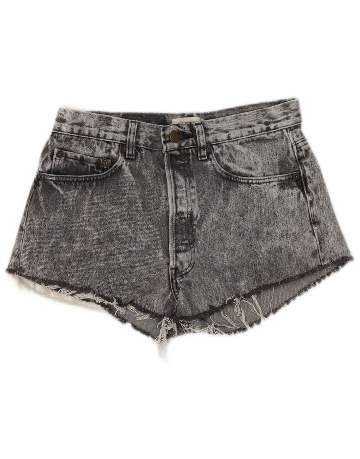 Levi's Womens Denim Shorts W28 Medium Grey