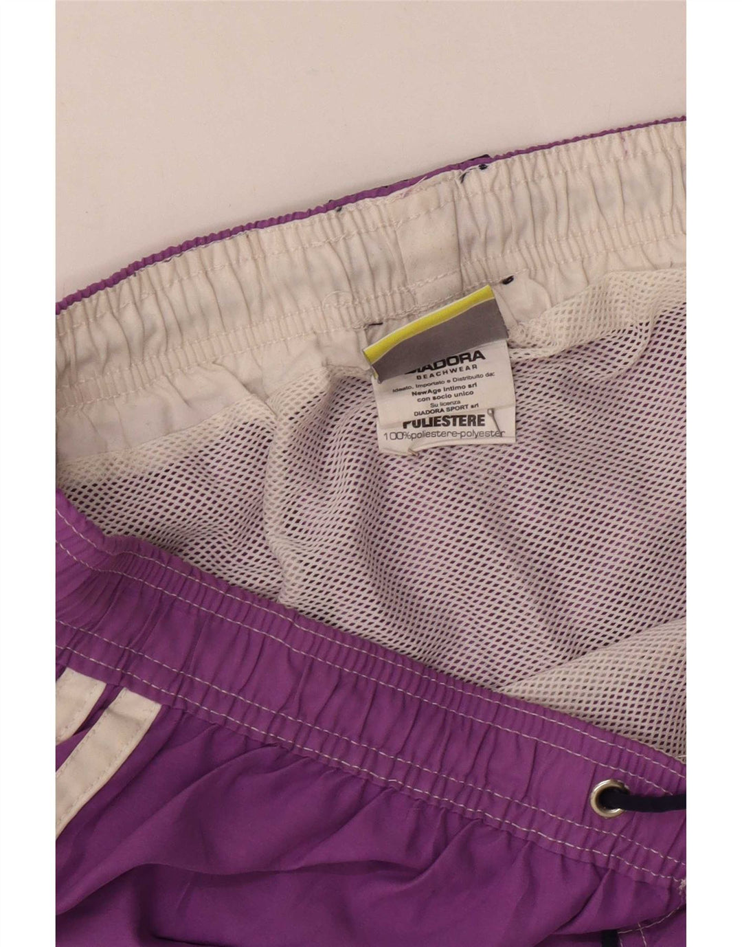 Pantaloni scurți de înot Diadora pentru bărbați, mari, mov, poliester