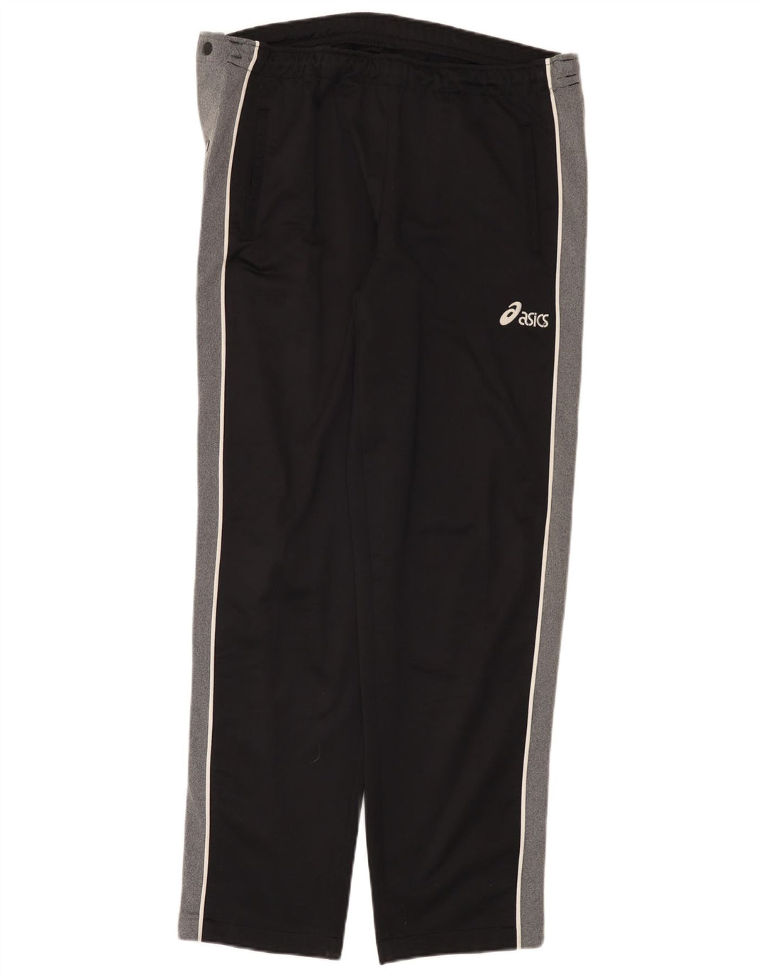 Pantaloni da tuta da uomo Asics color block medio nero