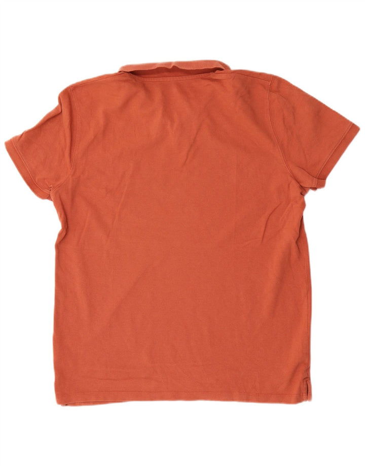 Wrangler Polo Homme Grand Coton Orange