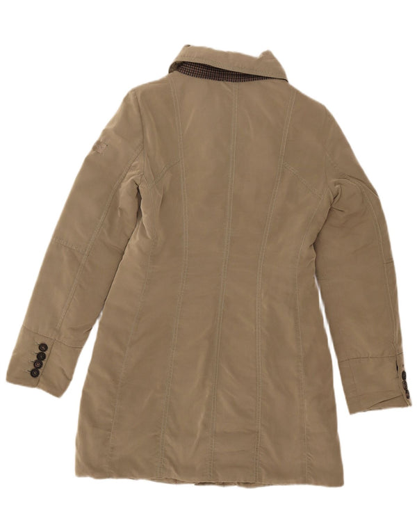 PEUTEREY Damen Wattierter Mantel IT 40 Small Khaki Polyamid