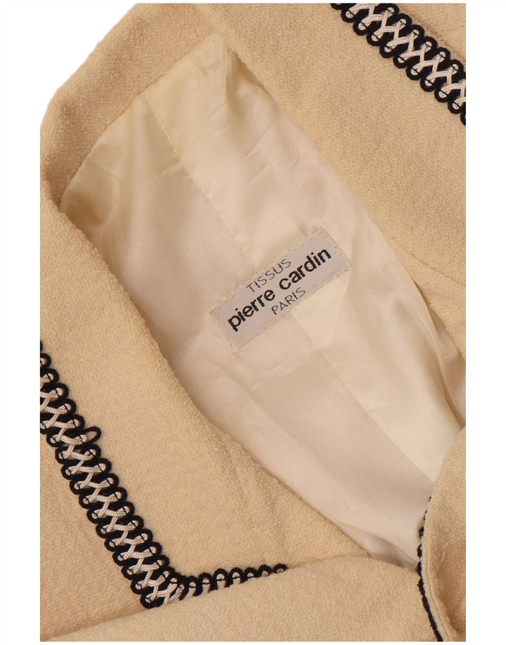 Pierre Cardin Damen 2-Knopf-Blazerjacke UK 14 Large Beige