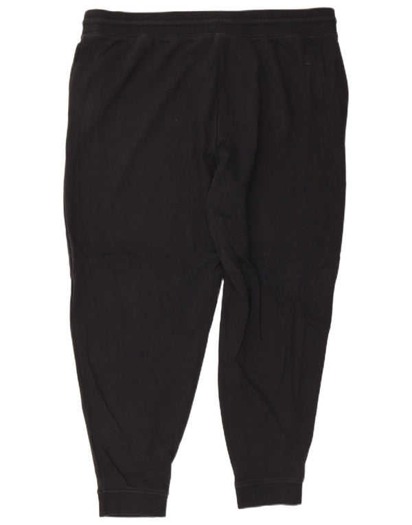 Marks & Spencer Damen Crop Trainingsanzug Hose Jogger UK 20 2XL Schwarz