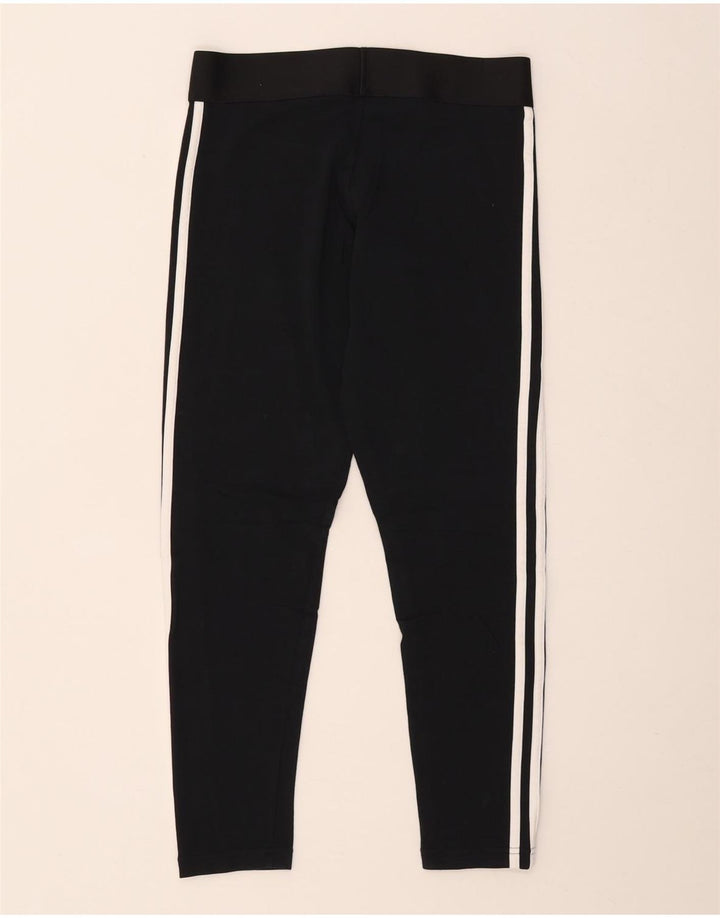 Adidas Leggings Femme UK 12/14 Moyen Noir