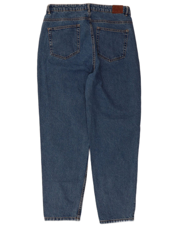 Zara Womens Trafaluc High Waist Tapered Jeans EU 42 Large W32 L28 Blue