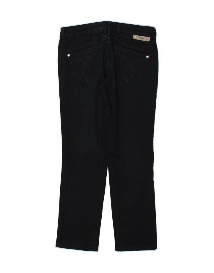 CALVIN KLEIN Womens Slim Jeans W27 L27  Black Cotton Vintage Calvin Klein and Second-Hand Calvin Klein from Messina Hembry 