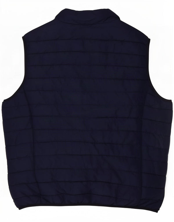 Jack & Jones Chaleco acolchado para hombre UK 44 2XL Poliéster azul marino