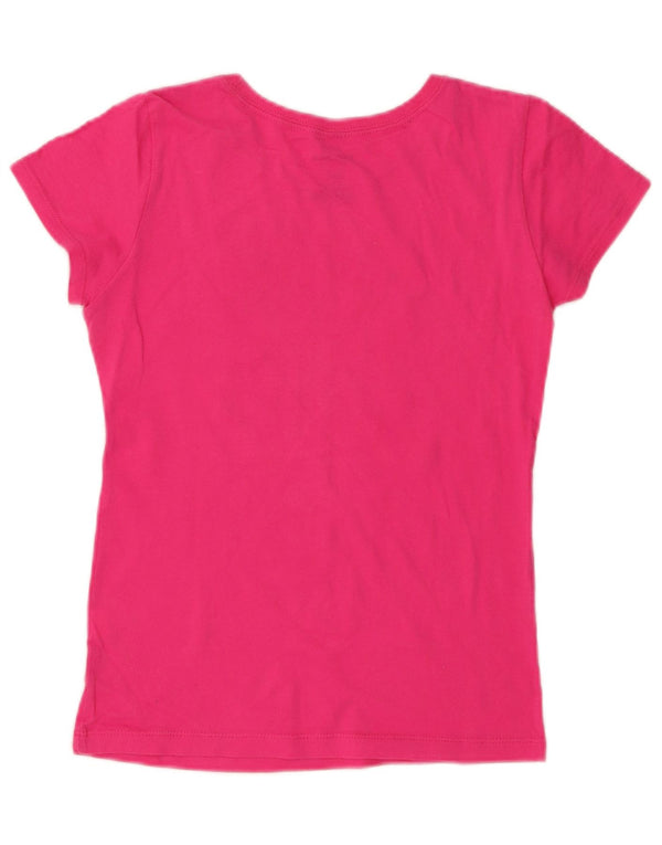 Hard Rock Cafe Girls London Graphic T-Shirt Top 11-12 Years Large Pink