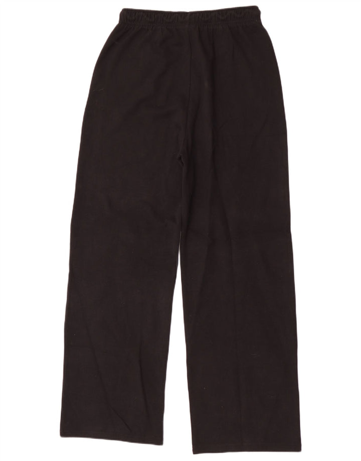 Zara Mens Tracksuit Trousers Small Black Cotton