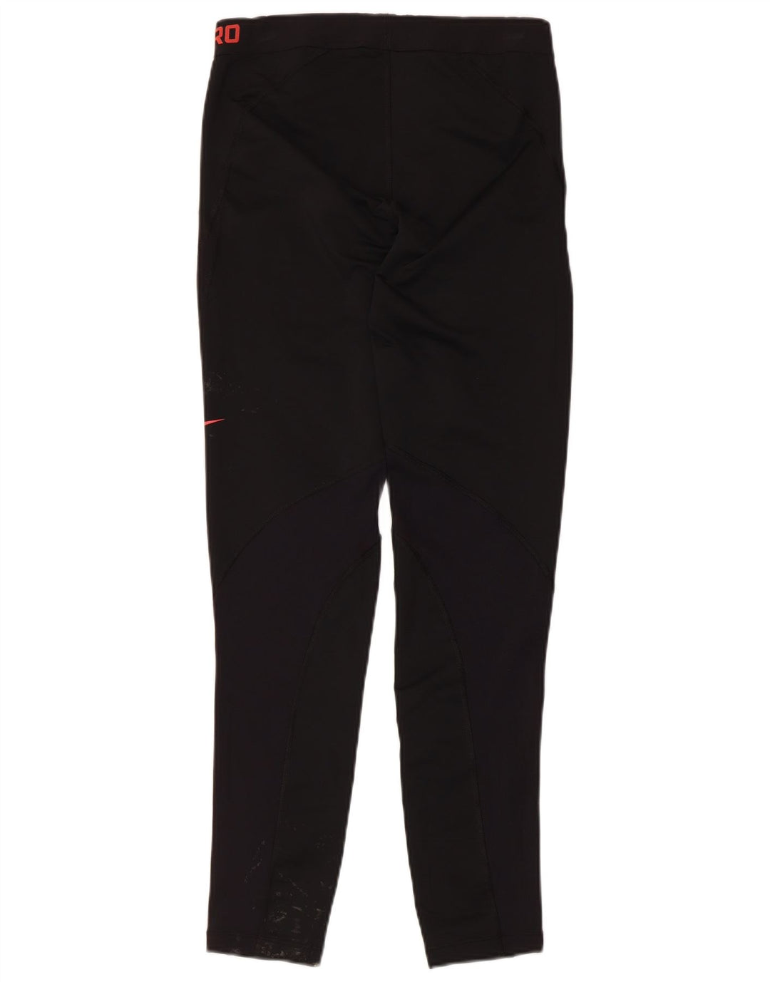 Leggings grafici da donna Nike UK 14 grande poliestere nero