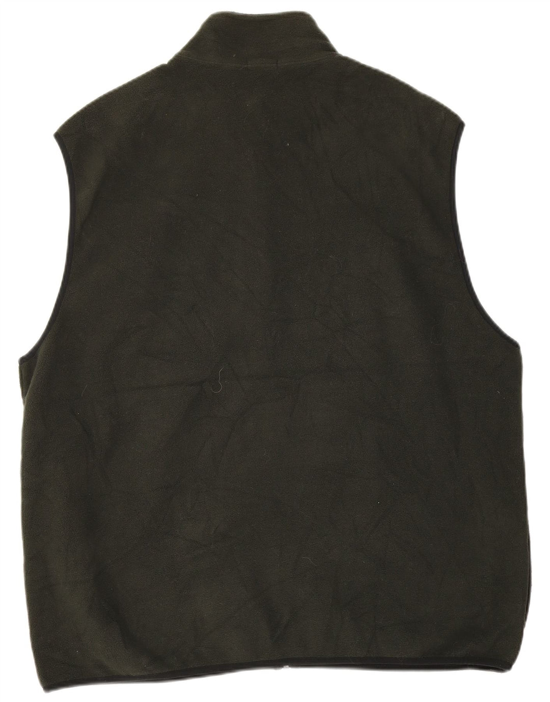 IZOD Herre Fleece Gilet UK 44 2XL Khaki Polyester