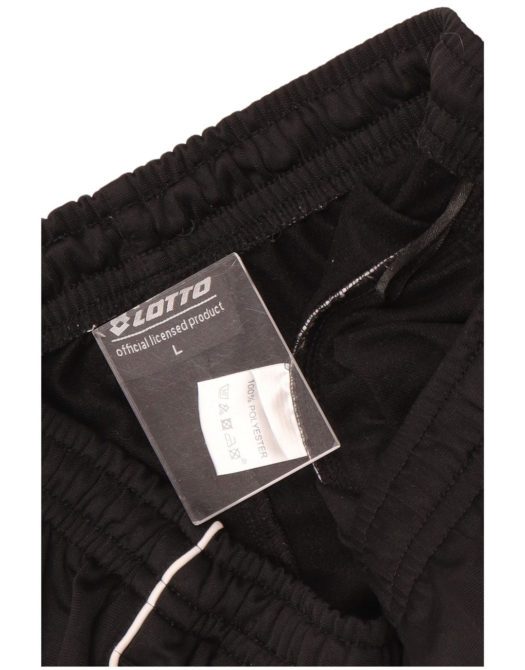 Lotto Mens Tracksuit Trousers Joggers Large  Black Polyester