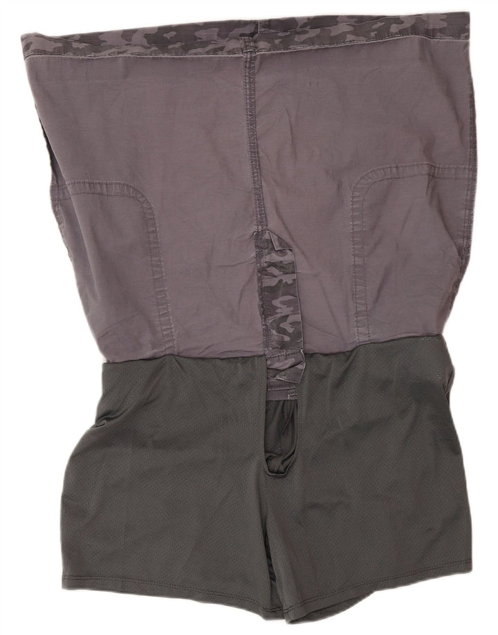 LEE Womens Skort US 14 XL  Grey Camouflage Cotton