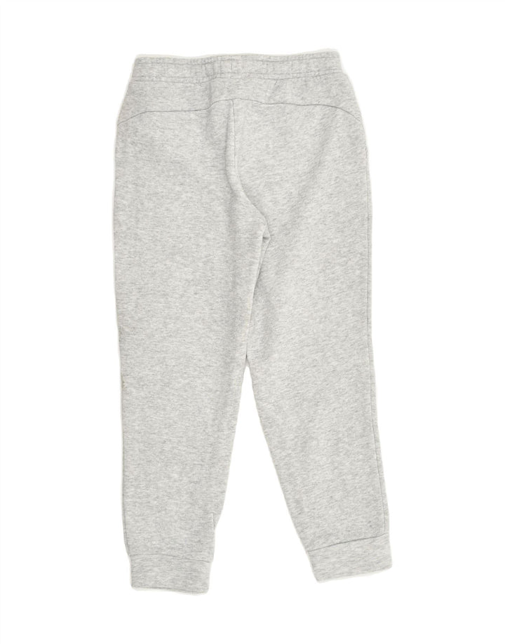 PUMA Girls Graphic Tracksuit Trousers Joggers 7-8 Years Grey Cotton | Vintage Puma | Thrift | Second-Hand Puma | Used Clothing | Messina Hembry 