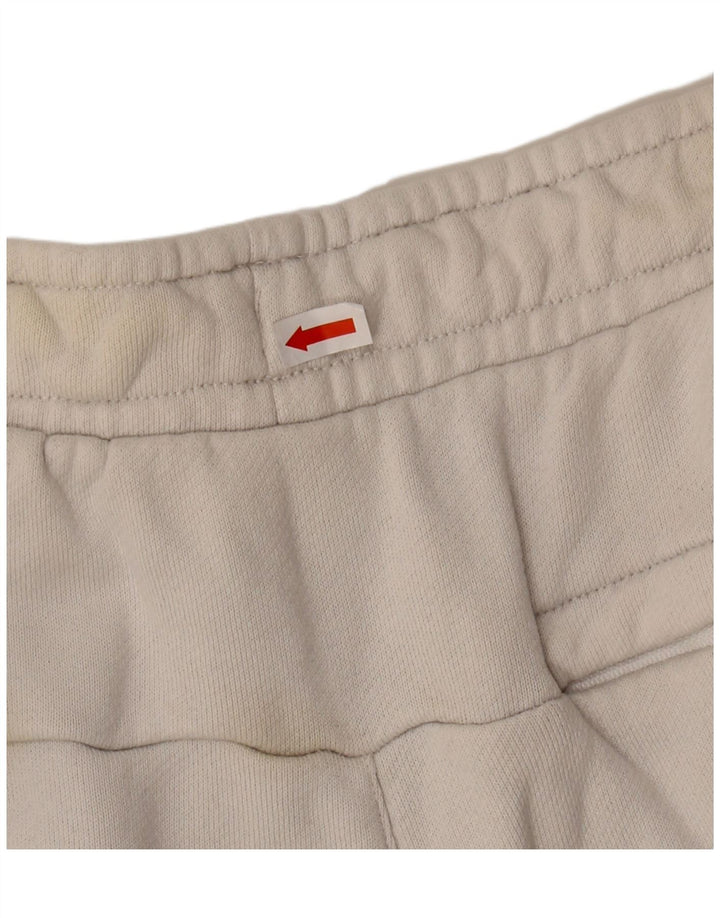 NIKE Mens Sport Shorts Large  White Cotton