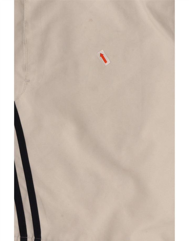 ADIDAS Mens Clima 365 Sport Shorts Small  White Colourblock Polyester