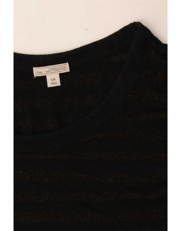 Gap Top Mujer Manga 3/4 UK 46 Grande Negro