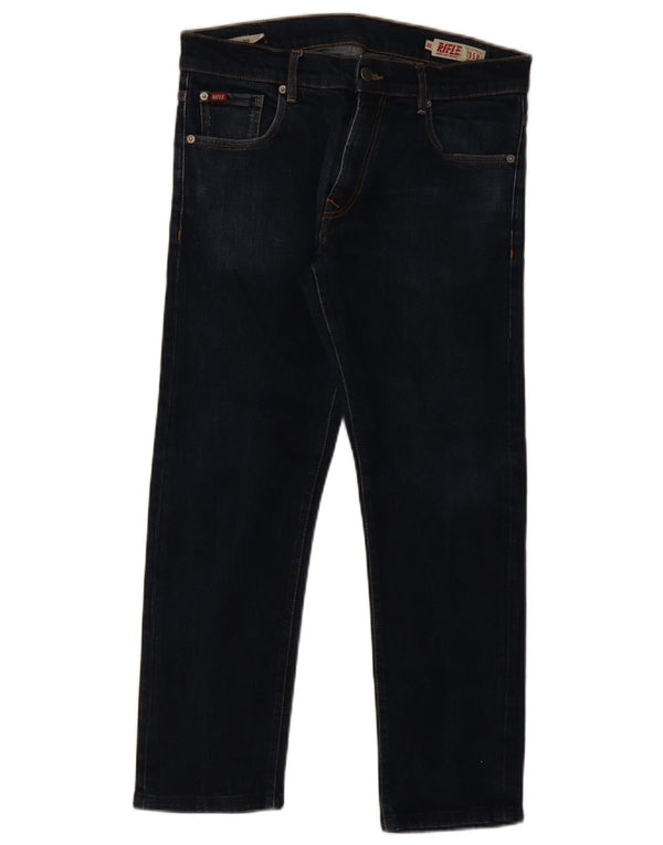 Rifle Herre Slim Jeans W32 L26 Marineblå