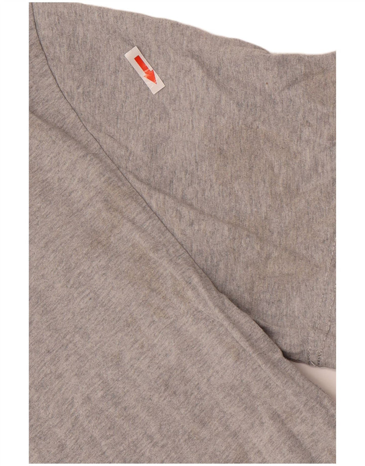 Tommy Hilfiger Mens Regular Fit Graphic T-Shirt Top Medium Grey Cotton