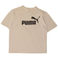 Męska koszulka z grafiką Puma, mała, biała, bawełniana