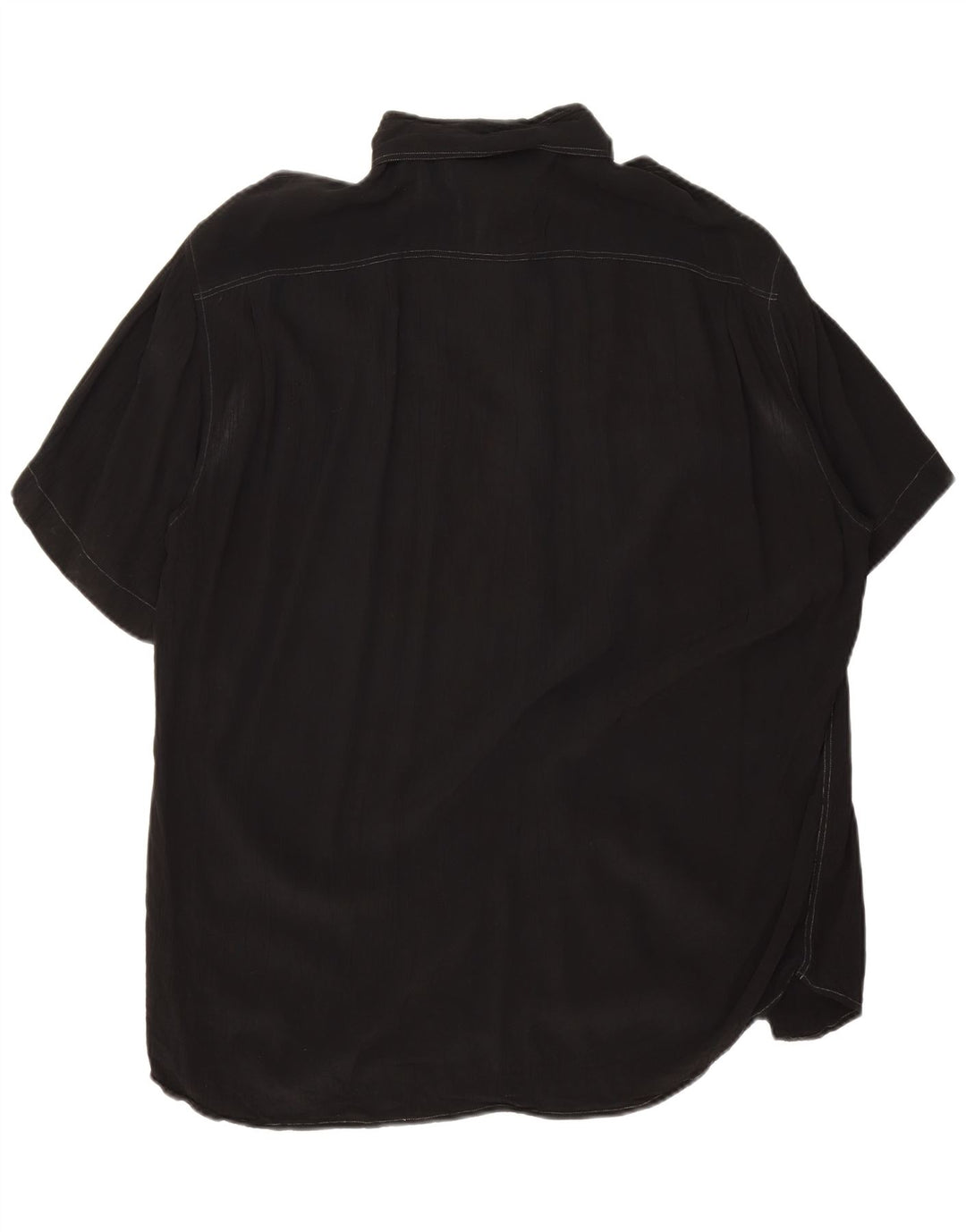 Camicia a maniche corte alta da uomo Cacharel XL nera