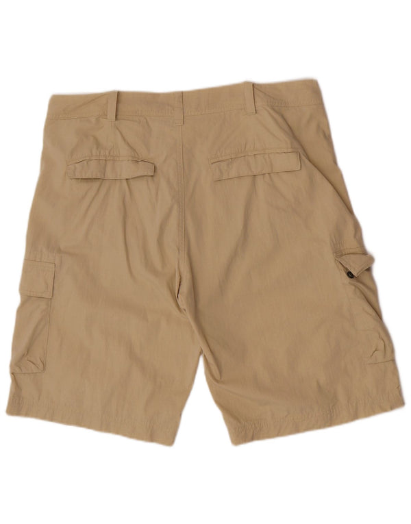 Pantaloncini cargo da uomo Timberland W36 Large in cotone beige