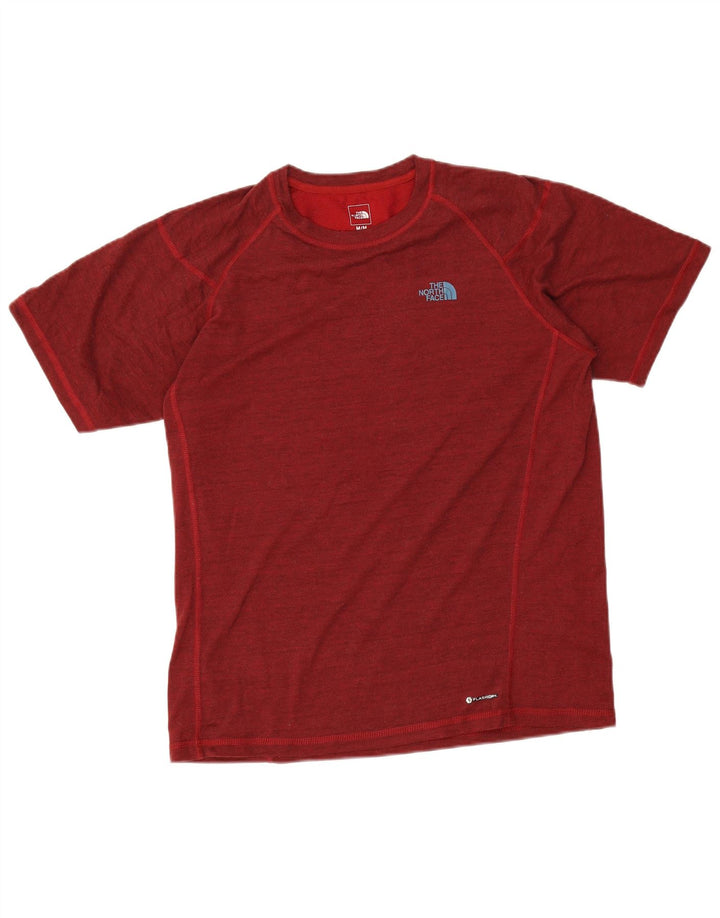 T-shirt męski The North Face, poliester w kolorze średniej czerwonej plamki