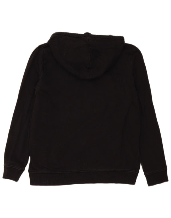 Vans Mens Graphic Hoodie Jumper Small Black Cotton