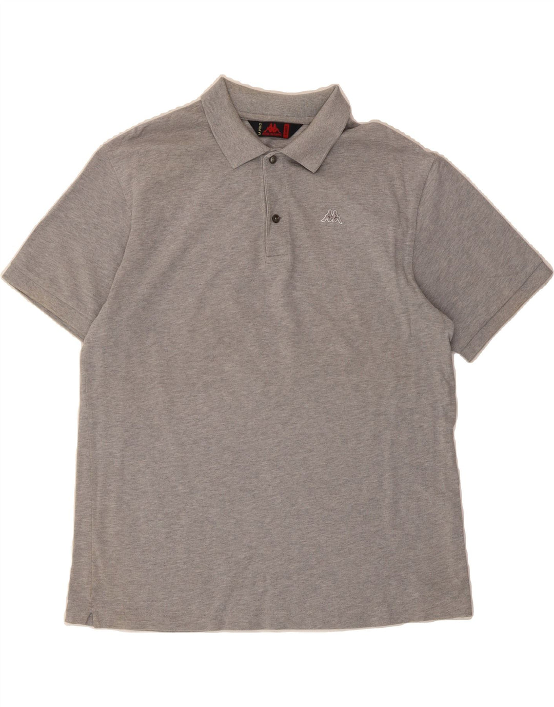 KAPPA Mens Polo Shirt XL Grey Vintage Kappa and Second-Hand Kappa from Messina Hembry 