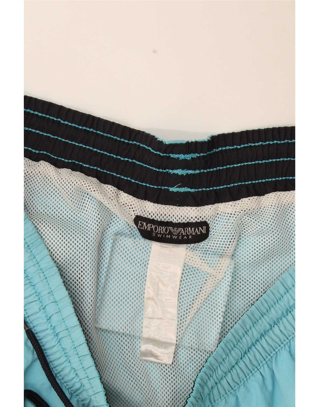 Emporio Armani Mens Swimming Shorts Medium Blue