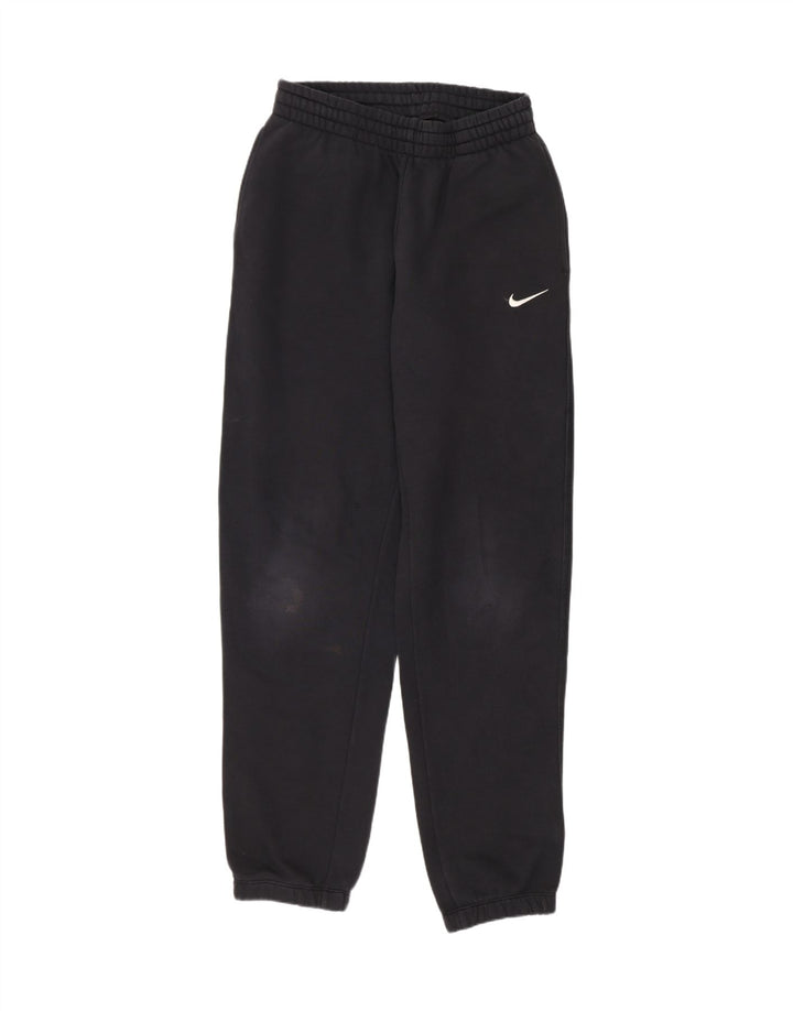 Nike Mens Tracksuit Trousers Joggers Small Black Cotton